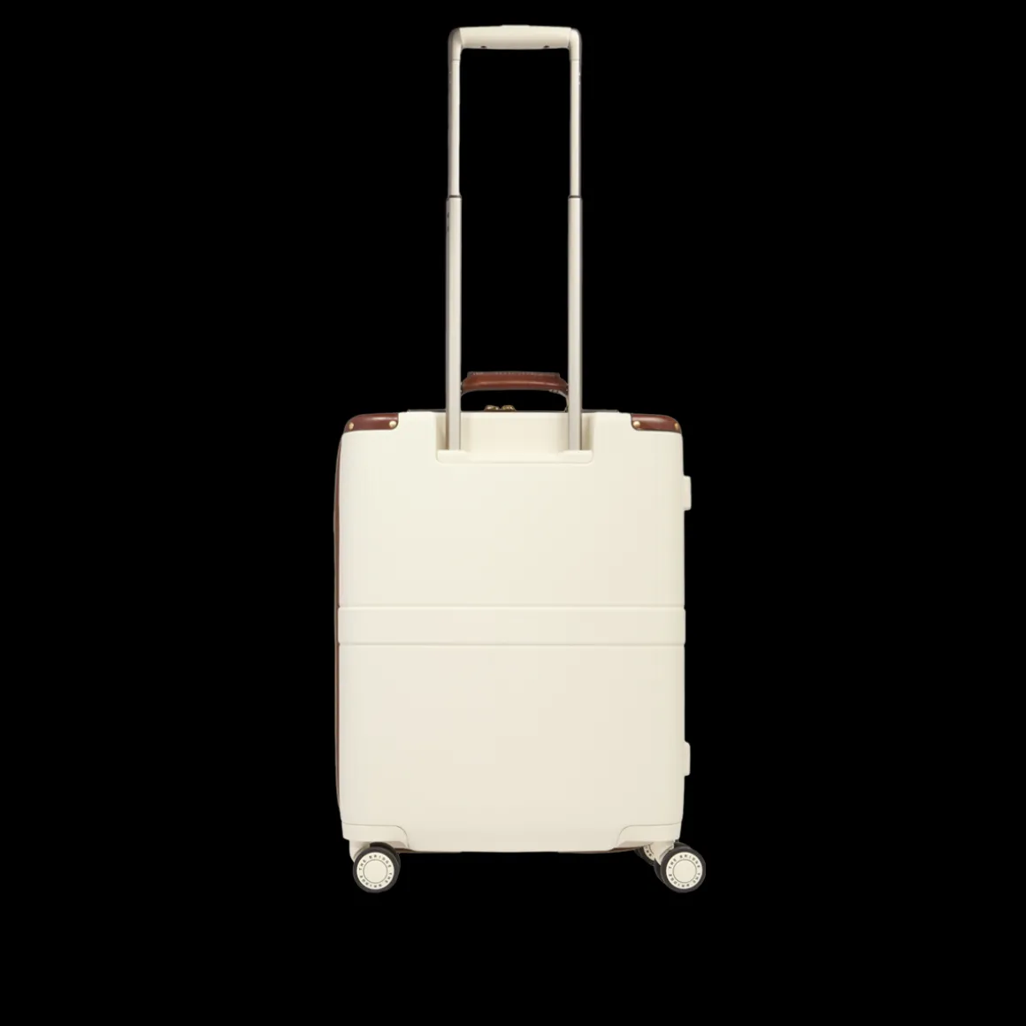 Trolley in pelle e policarbonato cabin