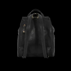 Zaino donna pelle con tasca frontale