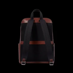 Zaino in pelle porta pc uomo