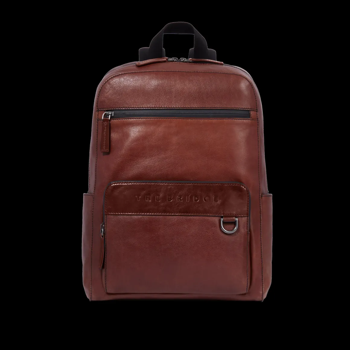 Zaino in pelle porta pc uomo
