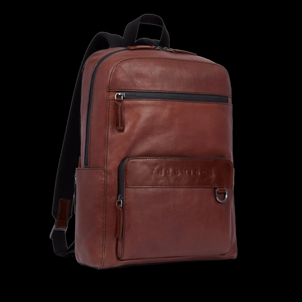 Zaino in pelle porta pc uomo