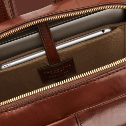 Zaino in pelle porta pc uomo una zip
