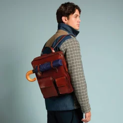 Zaino in pelle uomo