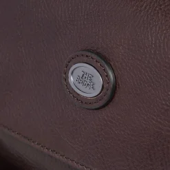 Zaino in pelle uomo con tasche frontali
