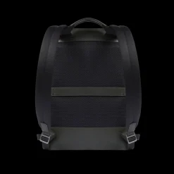 Zaino uomo in pelle una zip e tasca frontale